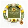 2026 Liebe Und Frieden Frühlingssegen Armband Geschenk Verstellbarer Inspirierender Anhänger Schmuck Mit Kolibri Sonnenblume Biene Geschenk