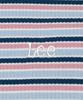 LEE Women'S Ribbed Stripe T-Shirt Blue