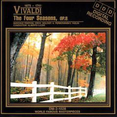 

CD VIVALDI - Four Seasons DM21028 GMS Productions Japan ObiClassical Used