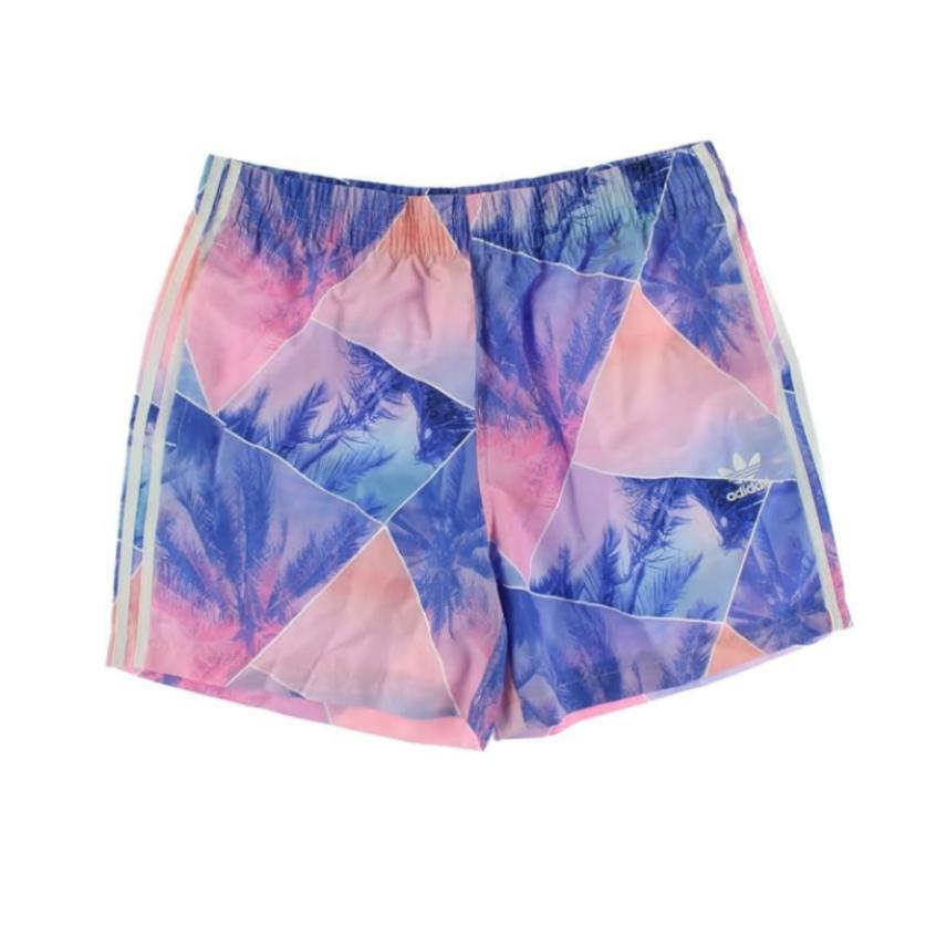 

Adidas Originals Patterned Elastic Straight Leg Swim Shorts Men swimwear Multicolor GK9693 S