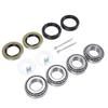 2er Set Anhänger Radnabe Lager Kit L44643 für 1 Zoll 2000 2200lbs Achse mit Fettdichtungen Splint Dichtung
