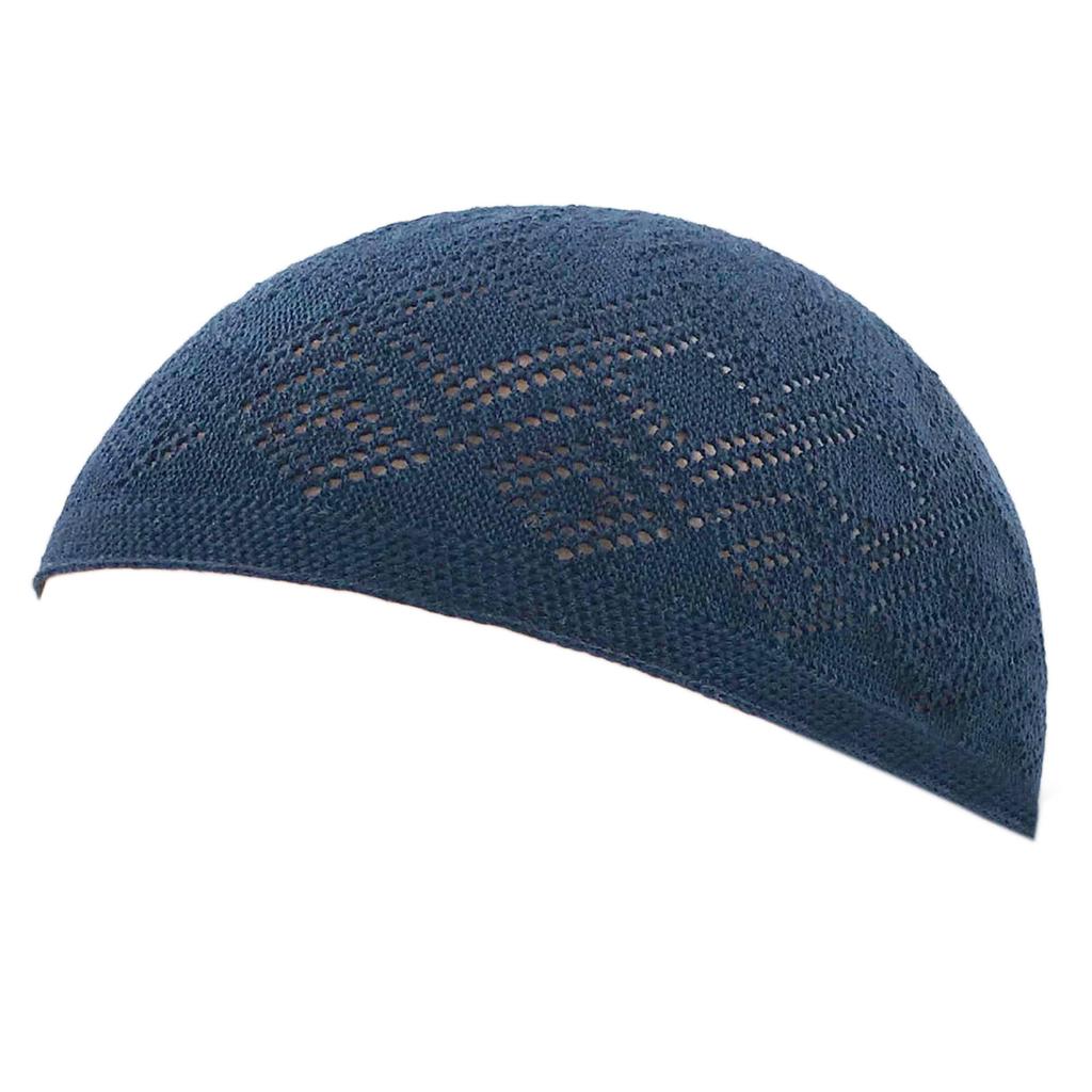 Breathable Knit Stretchy Skull Caps Kufi Hats for Men Helmet Liner Muslims Ramadans Gifts Eid Gifts Muslims Prayer Hat