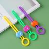 2 Pcs Sealing Straps Hanging Hole Airtight High Elasticity Good Seal Hold Tightly Preserve Food Leakproof Crisp Bag Mouth Sealing Ties Household Stuff