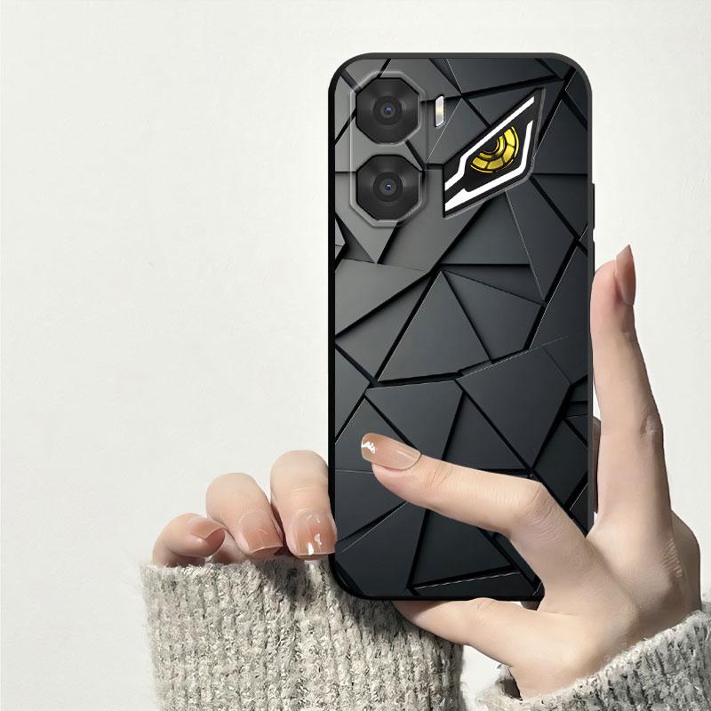 For ZTE Nubia Neo 3 GT Case Soft Silicone Bumper Back Cover For ZTE Nubia Neo 3 5G Fashion Black TPU Print Phone Case