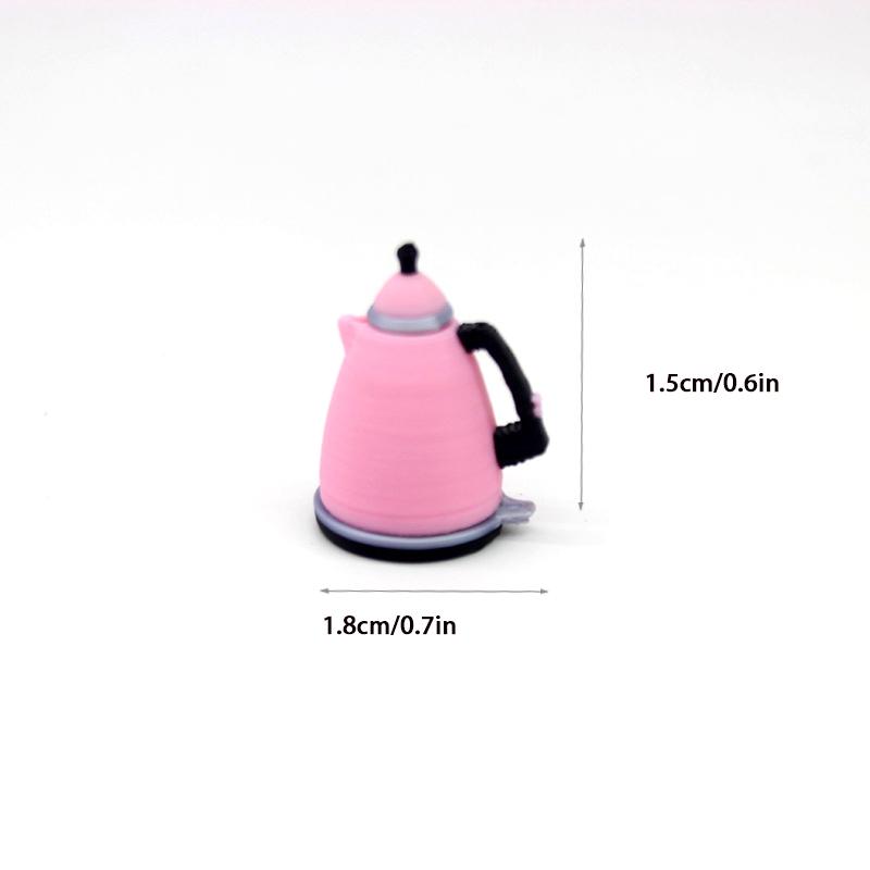 

1:12 кукольных тостеров, чайников, имитационная модель кукольного домика, миниатюрная кухонная мебель, украшения для детей, ролевые игры, игрушки