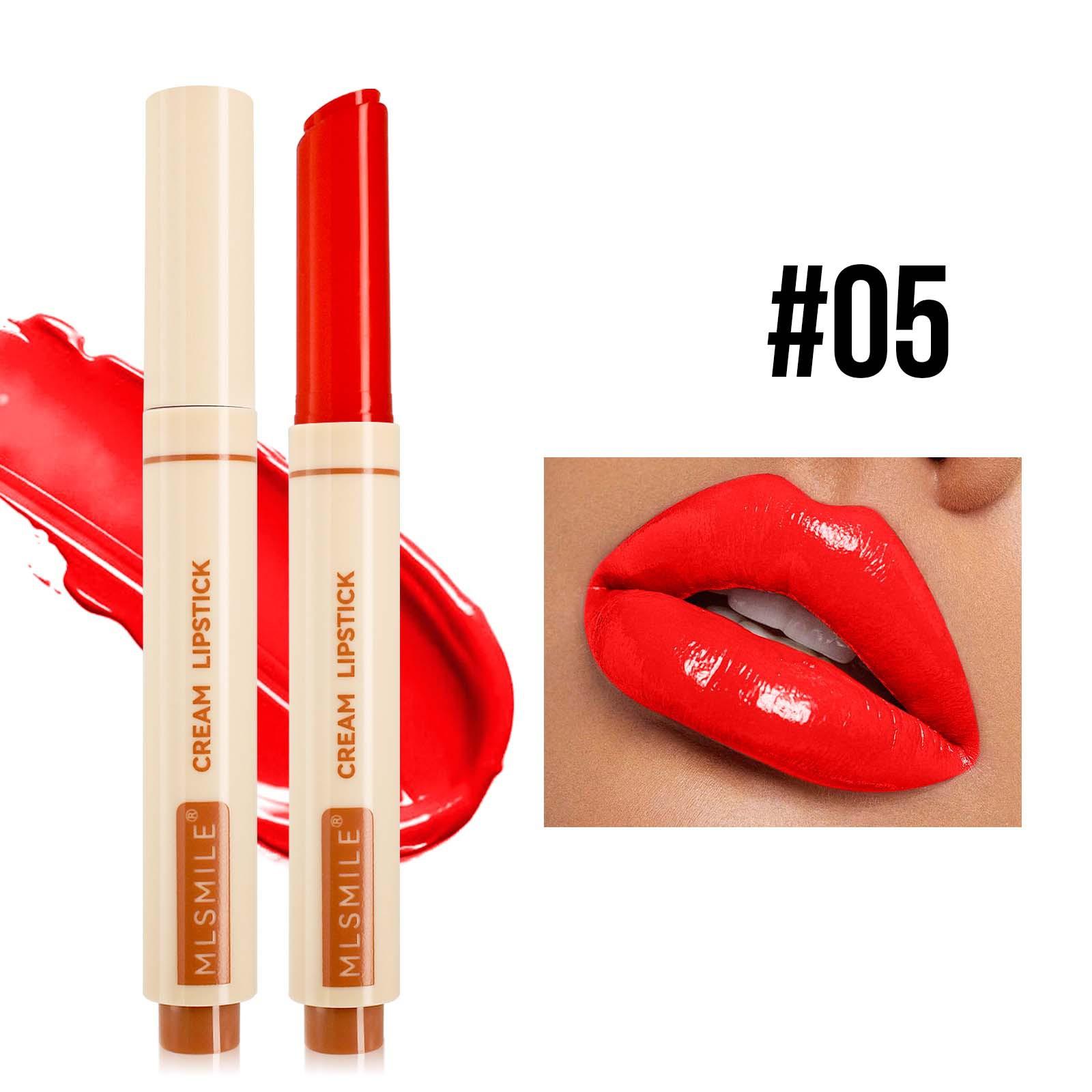 

Пресс-помада 6 цветов Зеркальный водный блеск для губ Глазурь для губ Увлажняющий бальзам для губ Твердый блеск для губ 05#