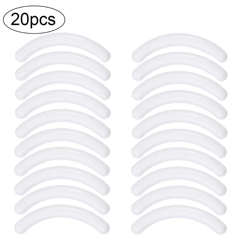 

10/20/50 шт. сменные накладки для завивки ресниц женские резиновые насадки для завивки ресниц красота ресницы завивка инструмент для укладки White 20PCS
