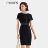 PORTS Women's Long Sleeve Mid-Length Dress