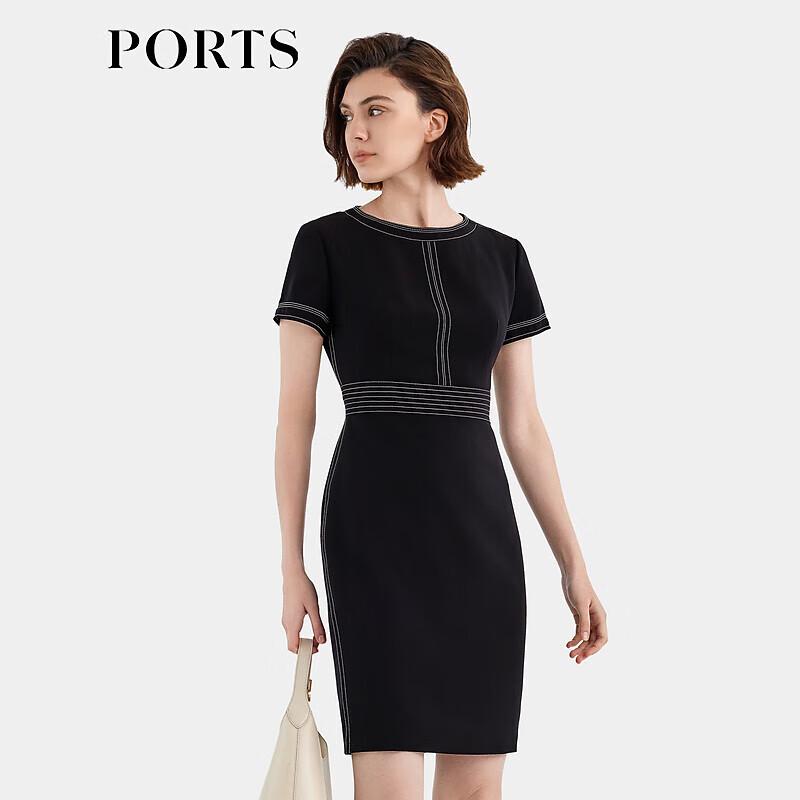PORTS Women's Long Sleeve Mid-Length Dress