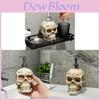 Skull Shape Bathroom Dispenser Bottle With Press Pump For Hand Soap And Shower Gel