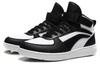 Li Ning Knight Mid top Skateboard Shoes Men's Black White AGCM163-6