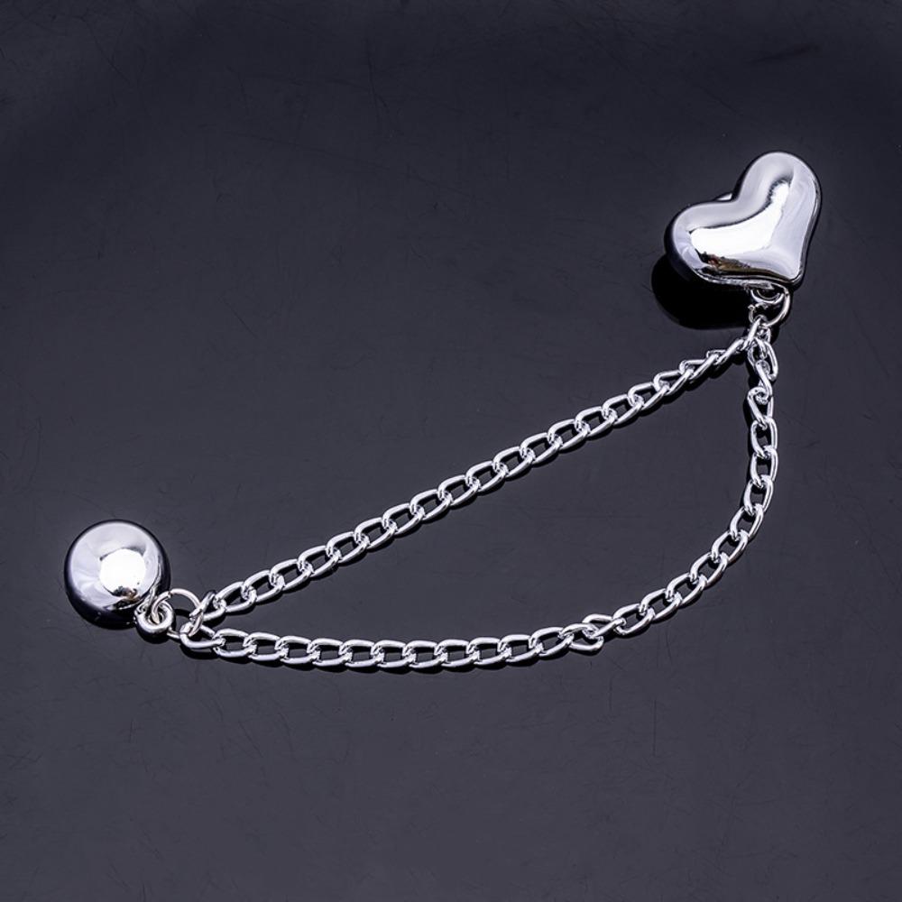 10pcs Multi-Function Magnetic Clothing Clip Non-hole Tassel Chain Cuff-link  Clothing Accessories