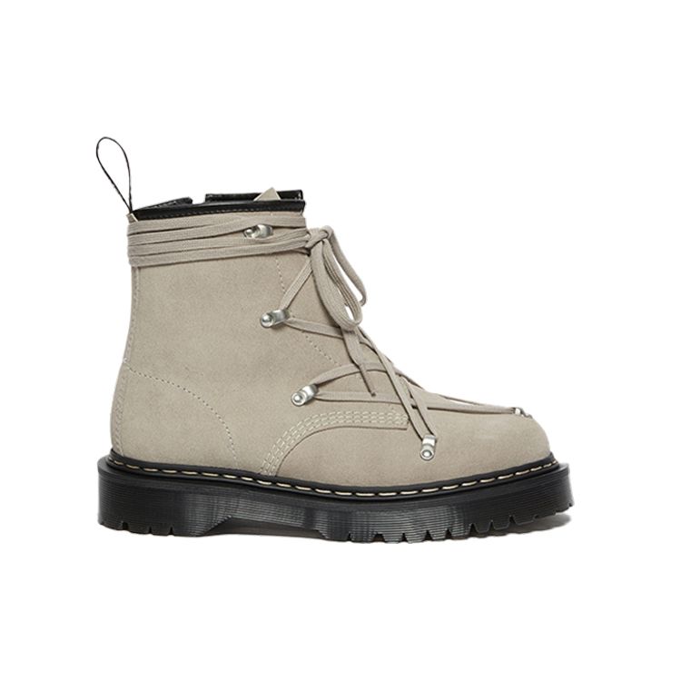 Ρικ Όουενς x Δρ.. Μπότες Martens 1460 Bex Σουέτ Ανοιχτό Μπεζ Unisex Αθλητικά Παπούτσια Γκρι 27023696
