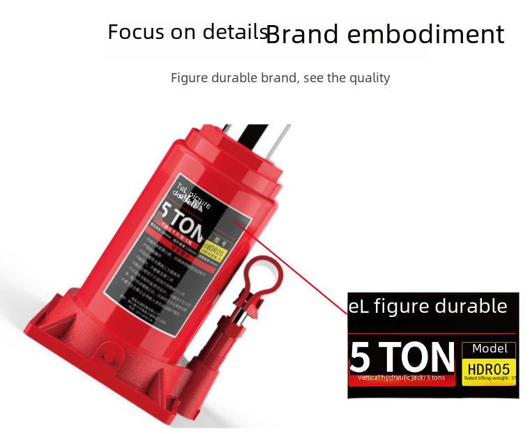 Hydraulic Car Jack for Off-Road Tire Changes (2T/3T)