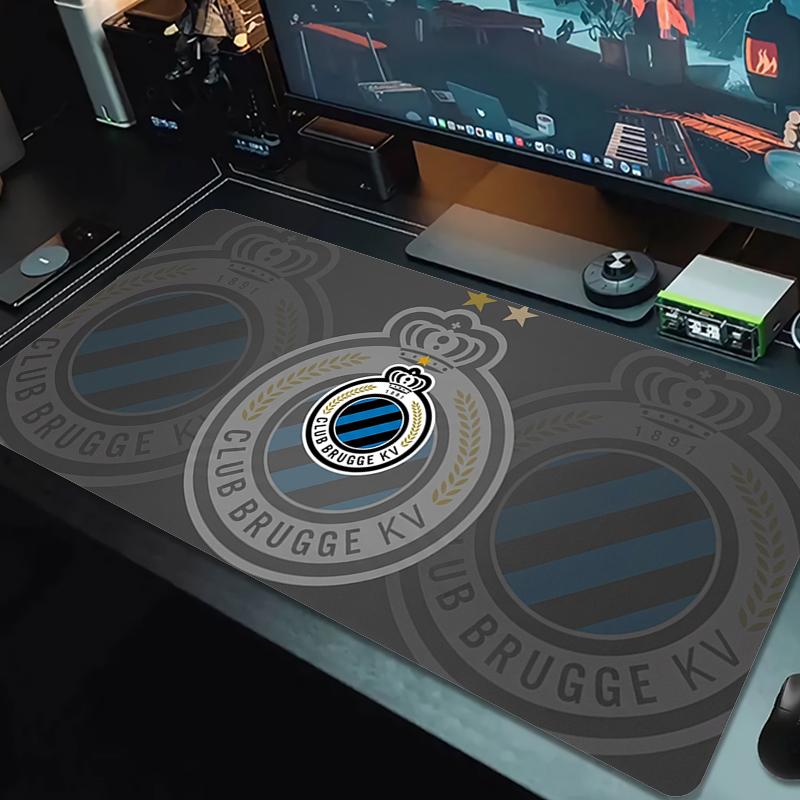 Club Brugge K V Mouse Pad Large Gaming Table Cushion Non-slip Laptop Tablet Big Mousepad XXL Mat Mini PC Playmat With Lock edge_XIA