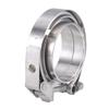 Stal nierdzewna 304  2,5" 3" Szybkozłączka Zacisk V Band 63mm 76mm Rura wydechowa Turbo Zacisk Vband Kołnierz męski żeński Zestawy zacisków V