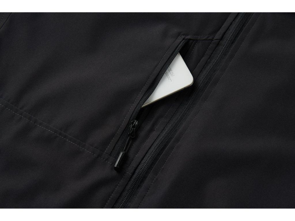 Unisex Fleece-Lined Windbreaker: Thickened, Solid Color Jacket for Couples - Winter Outdoor Warmth