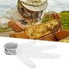 One Piece Beekeeping Suit with Veil Hood Children kids Beekeeping Protective Clothes(White M)