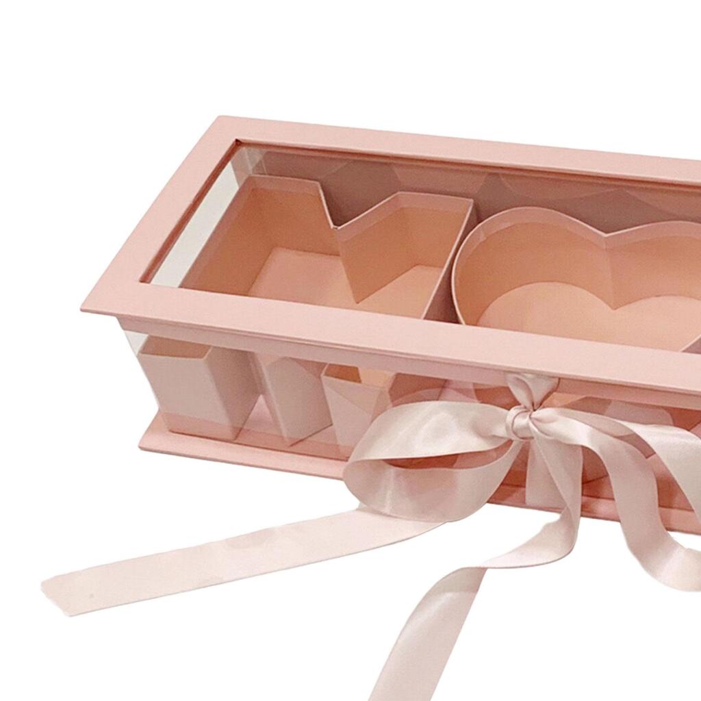 Mama Leere Blumenbox Muttertag Premium Elegant Ewige Seifenverpackungsbox für Partys Feiern Valentinstag DIY Dekorationen