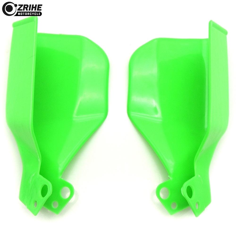 

Аксессуары для мотокросса, защита цевья, амортизирующая защита рук для мотоцикла KAWASAKI ER6N Z750 Z750R Z250 NINJA 250 зелёный