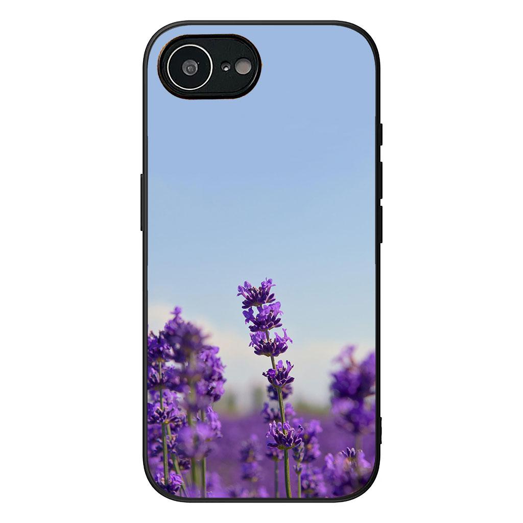 

Cover for Apple iPhone 16 15 14 Plus 13 12 Mini 17 Pro Max + ProMax 16E Air Phone Case Peony Rose Lavender Flower iPhone 16 Plus