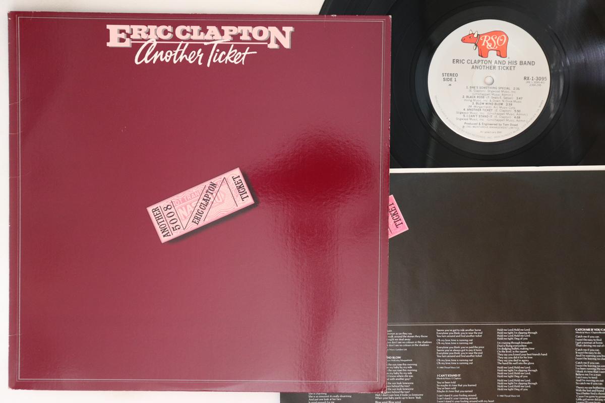 

LP Record ERIC CLAPTON - Another Ticket RX13095 RSO 1981 US Rock Used