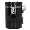 Coffee Beans Canister with Exhaust Valve Stainless Steel Storage Sealing Container with Spoon