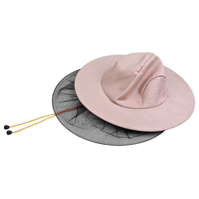 Bee Keeping Professional Beekeepers Hat With Wide Brim Face Thickening Sunscreen Half-Length Professional Bee Keeping Supplies