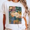 Comfort Colors Wildflower Graphic T-Shirt, Boho Floral Art Tee, Nature Lover Gift