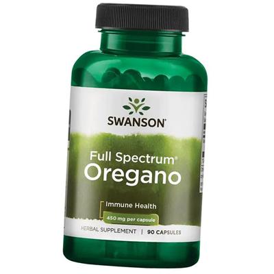 Espectro Completo de Orégano, Full Spectrum Oregano 450, 90 cápsulas (71280080)