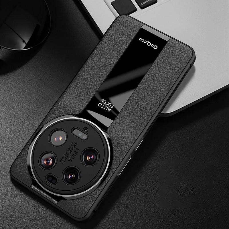 Q.COO Für Xiaomi 13 Ultra Handyhülle TPU+Acryl+PU-Leder Handyhülle