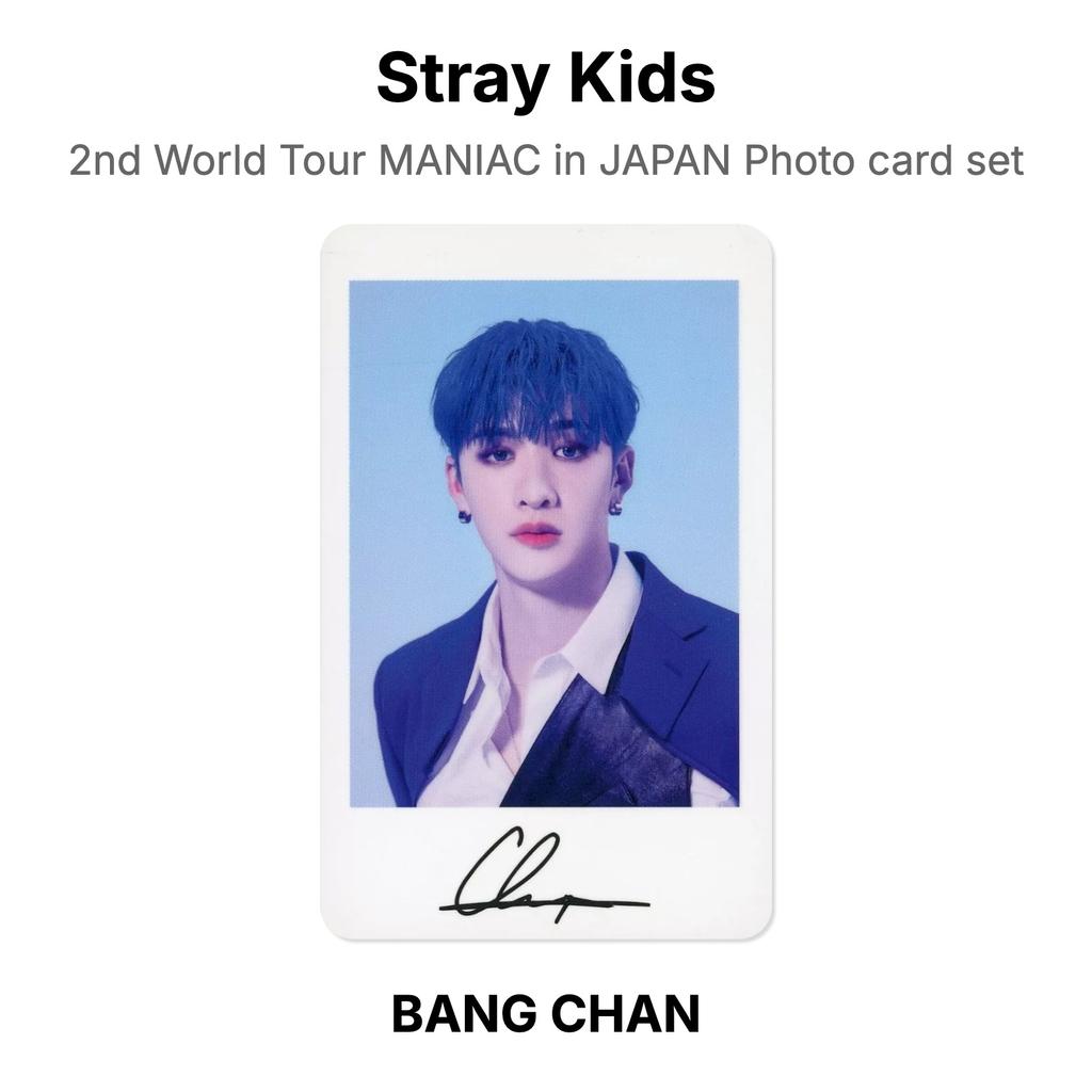 Stray Kids 2. světové turné MANIAC v JAPONSKU Sada fotokaret Oficiální fotokarta