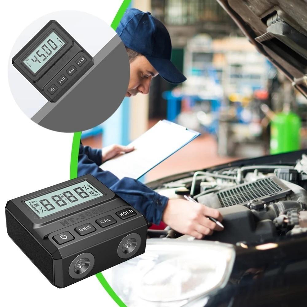 4*90° Angle Digital Protractor With Magnetic Base Electronic Inclinometer  Woodworking Tool