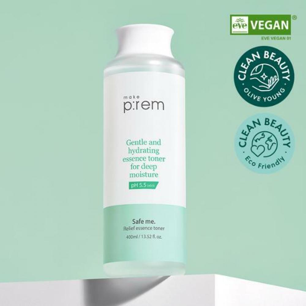

Makeprem Safe Me Relief Essence Toner 400мл
