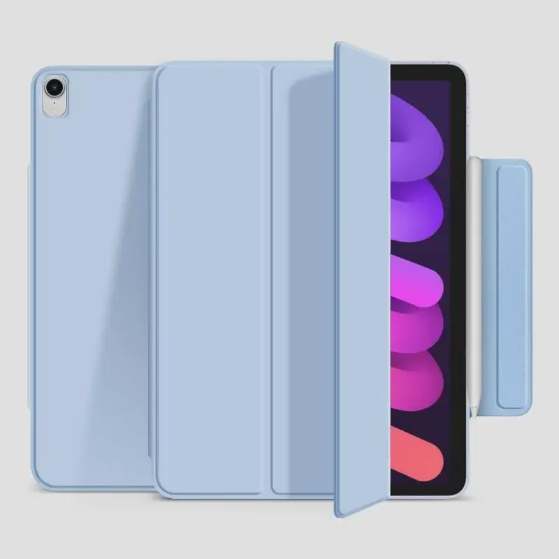 Magnetische Schutzhülle für iPad 10 10,9'', Air 4/5 und Pro 11 mit doppelseitigem Clip und Sturzschutzdesign