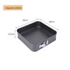 Round And Square Cake Molds Carbon Steel Nonstick Detachable Bottom For Commercial Baking