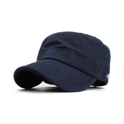 Work Cap for Men and Simple Short Day Gift One Size Fits All Women, Cotton, Trendy, Brim, Father's (Navy),
