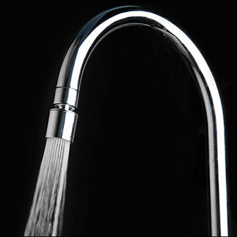 Kitchen Tap Head 360Degree Swivel Bubbler Sink Faucet Water Saving F-ilter Sprayer Home