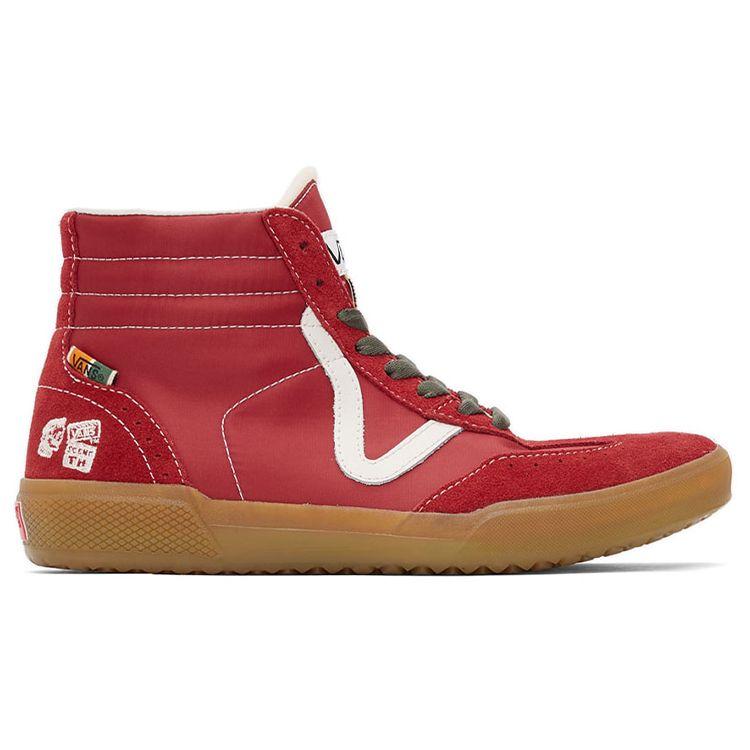 Vans Taka Hayashi x Epoch Racer LX Chili Pepper Gum Unisex Sneakers Red VN0A5HUW50D