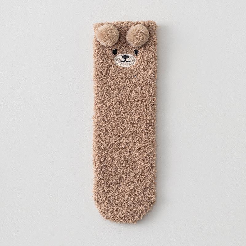 Cozy Over-Knee Fleece Socks for Infants & Toddlers (0-3 Years) - Warm, Thick, Seasonal Wear