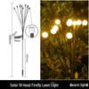 Waterproof Solar Firefly Courtyard Lights for Garden and Villa Decor