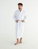 Women'S Bathrobe, Waffle Pattern, Long, Pockets, 100% Cotton, Quick-Drying, 3Xl