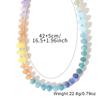 Handmade Women's Beaded Necklace Bohemian Style Rainbow Necklace Luxurious Neck Choker  Party