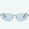 Men Women'S Metal Frame Sunglasses Outdoor Cat Eye Uv400 Sun Glasses Goggles Unisex Vintage Retro Hip Hop Eyewear