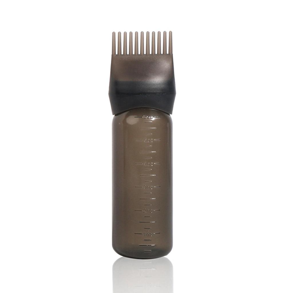 Salon & Zuhause Haarfarbe und Shampoo Flasche mit Applikator-Kamm und Bürste