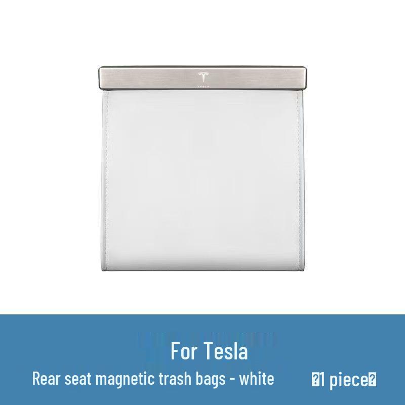 Tesla Rear Seat Magnetic LED Trash Bag