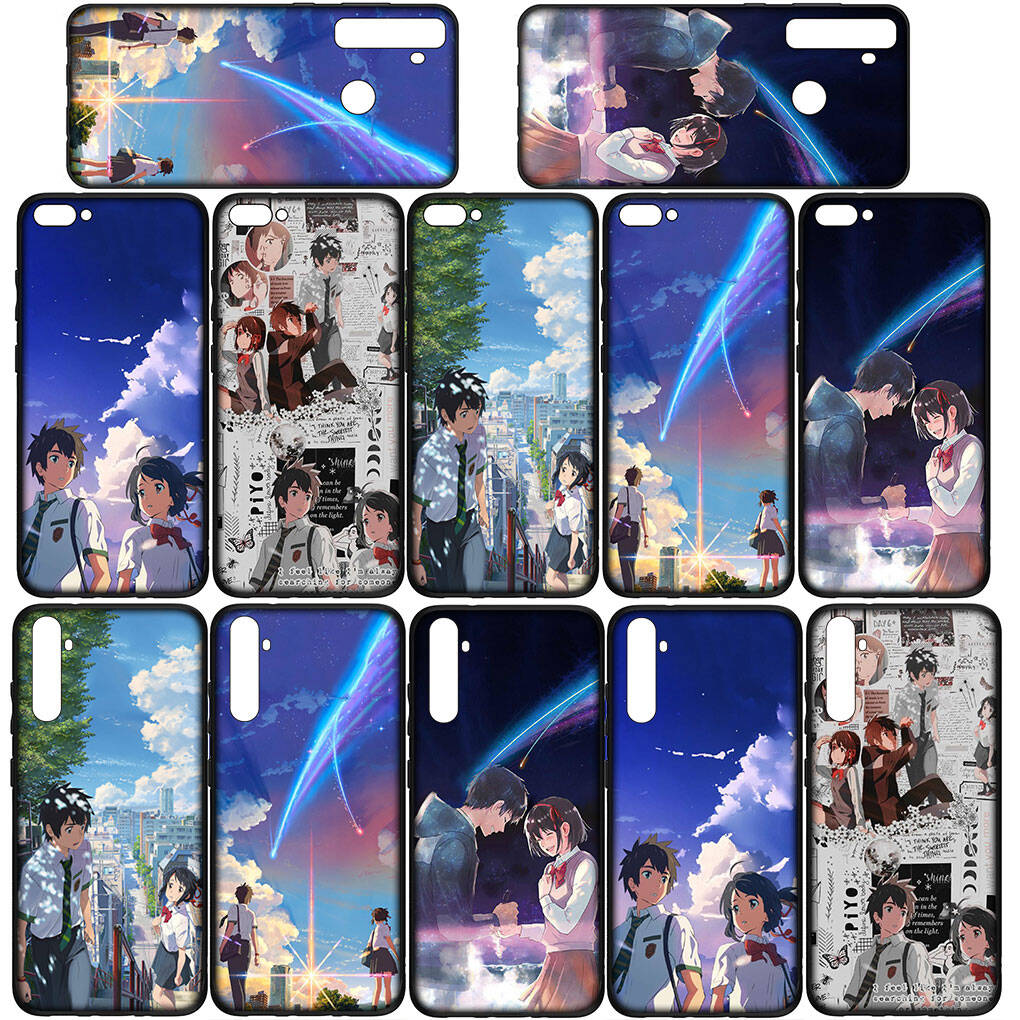 Cover for iPhone 17 16 15 Xiaomi Poco Redmi Note 14 13 12 11 Pro Max X 9 16e Samsung Galaxy S25 S24 S23 A4 14C OPPO Huawei Your Name Phone Case