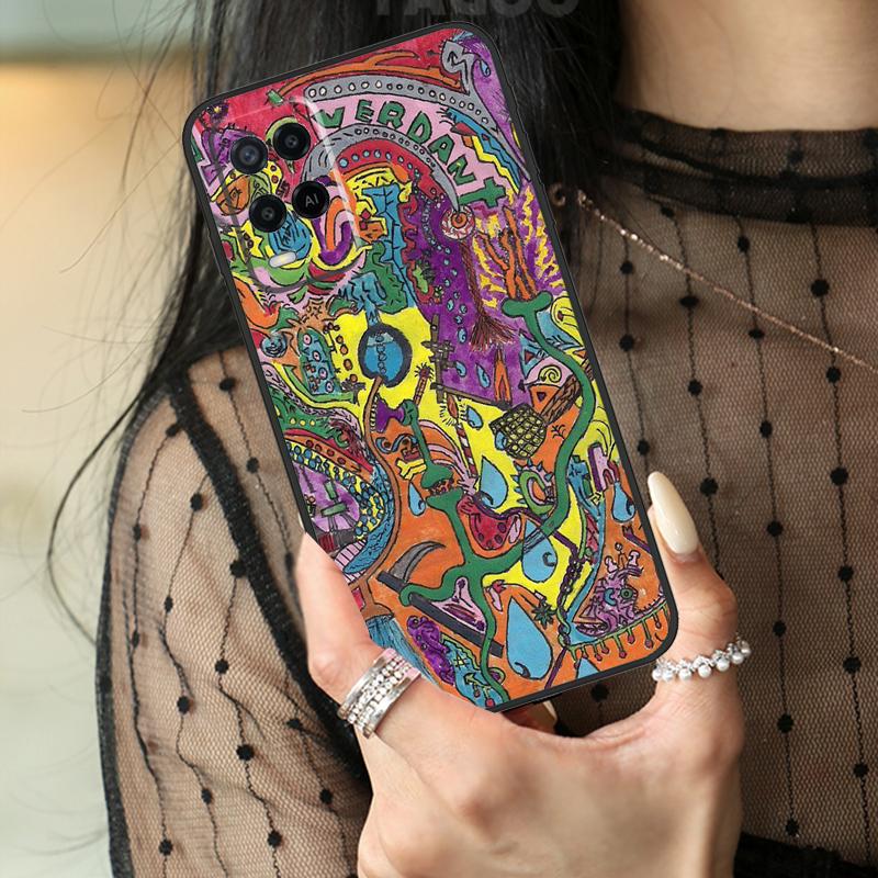 

Indie Hippie Art Case For Oppo A78 A98 A18 A38 A58 A60 A80 A40 A96 A76 A16 A94 A74 A54 A15 A17 A57 A77 A5 Pro OPPO A60 5G