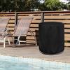 Oxford Cloth Cooling Table Cover Outdoor Wine Cooler Protective Cover Dustproof Round Cover