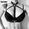 Bdsm Leder Körper Harness für Frauen Sexy Bondage Dessous Strumpfband Erotische Harness Frau Käfig Taille Hosenträger Gothic Kleidung
